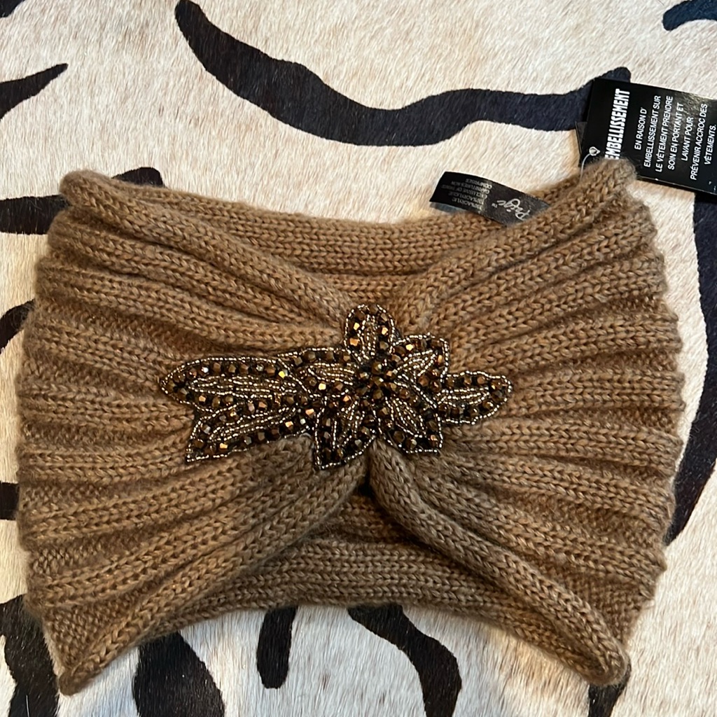 Embellished Knit Headband